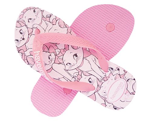 Chinelo Havaianas Infantil Gatinha Marie Rosa MOD:30310
