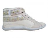 Tênis Crômic Feminino Sneakers Bege MOD:10798 LANÇAMENTO 20