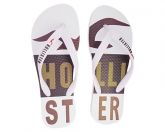 Chinelo Hollister Branco MOD:30566