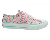 Tênis All Star Feminino Rosa Claro Estampado MOD:11091