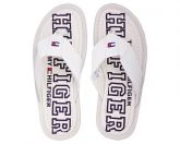 Chinelo Masculino Couro Tommy Hilfiger Branco MOD:30524