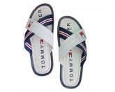 Chinelo Masculino Couro Tommy Hilfiger Branco Cod. 30301